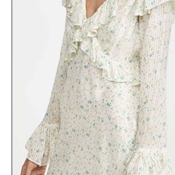 Free People Silky Tiny Floral Print NWOT - Picture 3 of 7